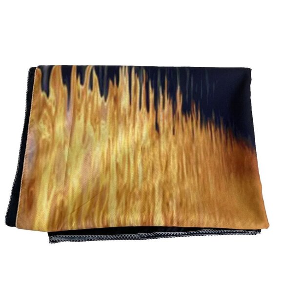 Yoga Moon Wall Hanging Boho Decor 50x58" Fabric Mural Tapestry - Picture 3 of 3